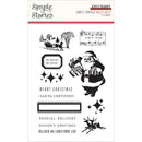 Simple Vintage Holly Jolly Clear Stamps Photopolymer*