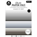 Studio Light Essentials Unicolour Paper Pad 5.82"X8.26" 36/Pk Nr. 248, Shades Of Grey
