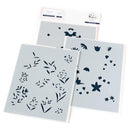 Pinkfresh Studio Stencils 4.25"X5.5" 3/Pkg Print Shop: Modern Botanicals*