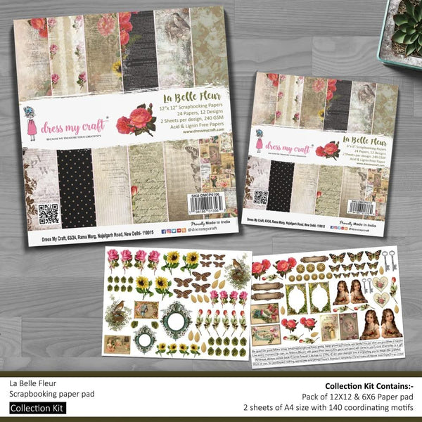 Dress My Craft Collection Kit La Belle Fleur*