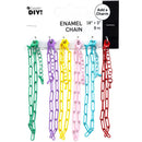 Cousin DIY Enamel Chains 6/Pkg Multi-Colour*