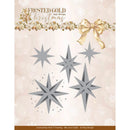 Find It Trading Amy Design Frosted Gold Christmas Die Frosted Gold Stars*
