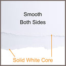 Poppy Crafts 12"x 12" Premium White Cardstock 240gsm - 10 Sheets