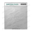 Penny Black 3D Embossing Folder 6"x 6" - Poinsettia*