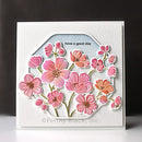Penny Black Embossing Folder 6"x 6" - 3D Blossoms