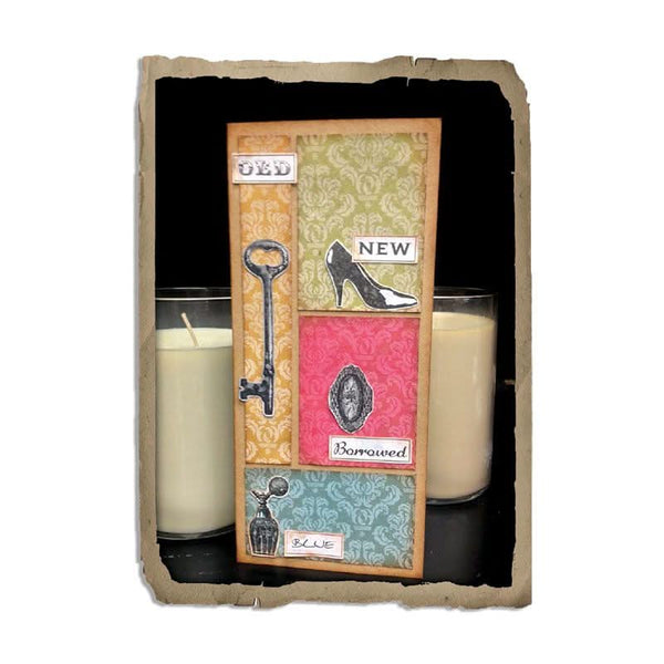 Sizzix Framelits Dies & Stamp Set by 7gypsies - Something Borrowed*