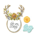 Sizzix Framelits Die & Stamp Set by Jen Long - Sweet Deer*
