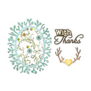 Sizzix Thinlits Dies 5 Pack With Thanks Phrase & Frame*