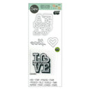 Sizzix Framelits Dies with Stamps By Lindsey Serata Love In Lights