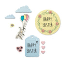 Sizzix Framelits Die & Stamp Set By Lisa Jones 9 pack  - Easter Fun*