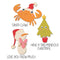 Sizzix Thinlits Die & Stamp Set By Pete Hughes 3/Pkg - Christmas Characters