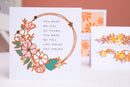 Sizzix Thinlits Dies By Lisa Jones 7/Pkg - Floral Round*