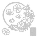 Sizzix Thinlits Dies By Lisa Jones 7/Pkg - Floral Round*