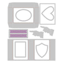 Sizzix Thinlits Dies By Tim Holtz 10/Pkg - Vault Matchbox