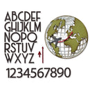 Sizzix Thinlits Dies By Tim Holtz 45/Pkg - Vault World Travel