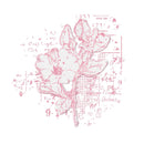 Sizzix Framelits Die & Stamp Set By 49 & Market - Floral Mix Cluster