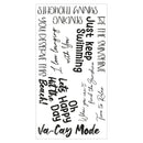 Sizzix Clear Stamps Set By Catherine Pooler 10/Pkg - Va-Cay Mode