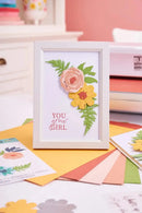 Sizzix Clear Stamps 10/Pkg - Born To Bloom*