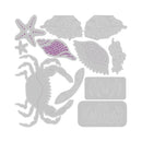 Sizzix Thinlits Dies 11/Pkg - Ocean Medley