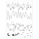 Sizzix A5 Cosmopolitan Clear Stamp Set By Stacey Park - The View*