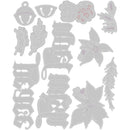 Sizzix Thinlits Die Set 12/Pkg By Tim Holtz - Vault Holiday Classic