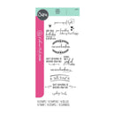 Sizzix Clear Stamps Set By Catherine Pooler 16/Pkg - Sending Sunshine Sentiments*