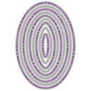 Sizzix Fanciful Framelits Reversed by Stacey Park 9/Pkg - Clare Classic Ovals