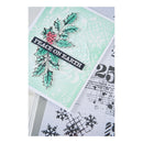 Sizzix Clear Stamps Set 11/Pkg by 49 & Market - Holiday Textures
