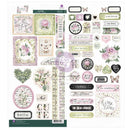Prima Marketing Stickers 55/Pkg Serene Petals^