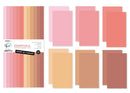 Studio Light Essentials Unicolor Paper Pad 11.8"X5.9" 24/Pkg Nr. 190, Sweet As A Peach