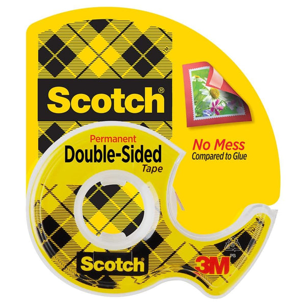 Scotch Removable Double-Sided Tape 0.75"X400"