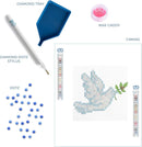Diamond Dotz Diamond Facet Art Kit - Dove of Peace