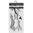 Stamperia Stencil 4.72"x 9.84" - Create Happiness Dewdrops - Branches
