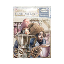 Stamperia Cardstock Ephemera Adhesive Paper Cut Outs - Create Happiness Dewdrops