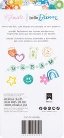 American Crafts Shimelle Live the Dream Friendship Stamps 53 pieces