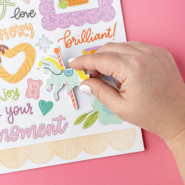 Shimelle Laine - Live The Dream Collection - 12 x 12 Foam Stickers