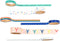 Crate Paper - Hooray Washi Tape 8 pack*