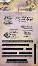 Jenine's Mindful Art Clear Stamp Give Thanks, Growing & Blooming