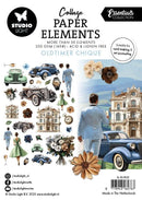 Studio Light Essentials Paper Elements 34/Pkg Oldtimer Chique