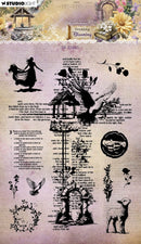 Jenine's Mindful Art Clear Stamp In Faith, Growing & Blooming