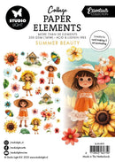 Studio Light Essentials Paper Elements 34/Pkg Summer Beauty