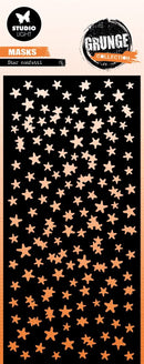Studio Light Grunge Stencil 5.9"X8.27" Star Confetti