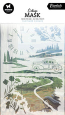 Studio Light Essentials Stencil 5.83"X8.27" Oldtimer Chique