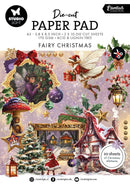 Studio Light Die-Cut Paper Pad 5.83"X8.27" 20/Pkg Fairy Christmas