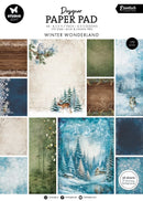 Studio Light Designer Paper Pad 8.27"X5.83" 36/Pkg Winter Wonderland
