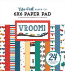 Echo Park Double-Sided Paper Pad 6"X6" Vroom!