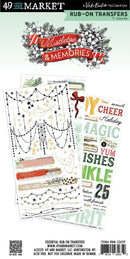 49 And Market Rub-On Transfer Set Essential, Mistletoe And Memories