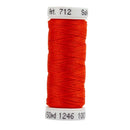 Sulky Cotton Petites Thread 12wt 50yd - Orange Flame
