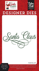 Echo Park Santa Claus Small Die Set Decorative Santa Claus