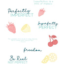 Sizzix Thinlits Die and A5 Stamp Set By 49 And Market - Perfectly Imperfect